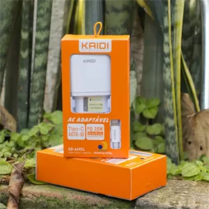 CARREGADOR TIPO C LIGHTNING 20W KAIDI KD-669CL/ KD-670CL