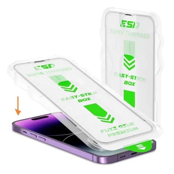 BLINDAGEM PREMIUM DION PRIVACY IPHONE 15 PRO - Imagem 2